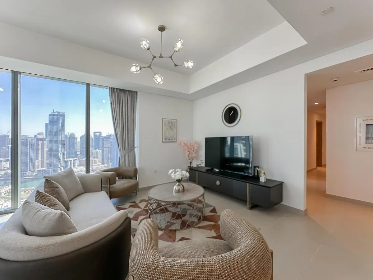 Luton Vacation Homes - Sea And Eye Dubai View & Luxury 3Br , 5242 Tower - , Dubai Marina - 28Ab02 Appartamento