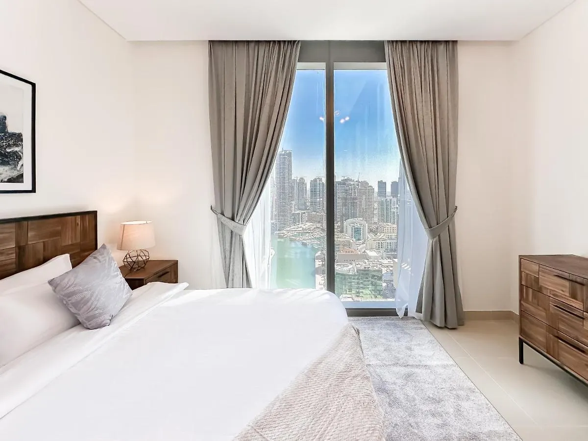 Luton Vacation Homes - Sea And Eye Dubai View & Luxury 3Br , 5242 Tower - , Dubai Marina - 28Ab02