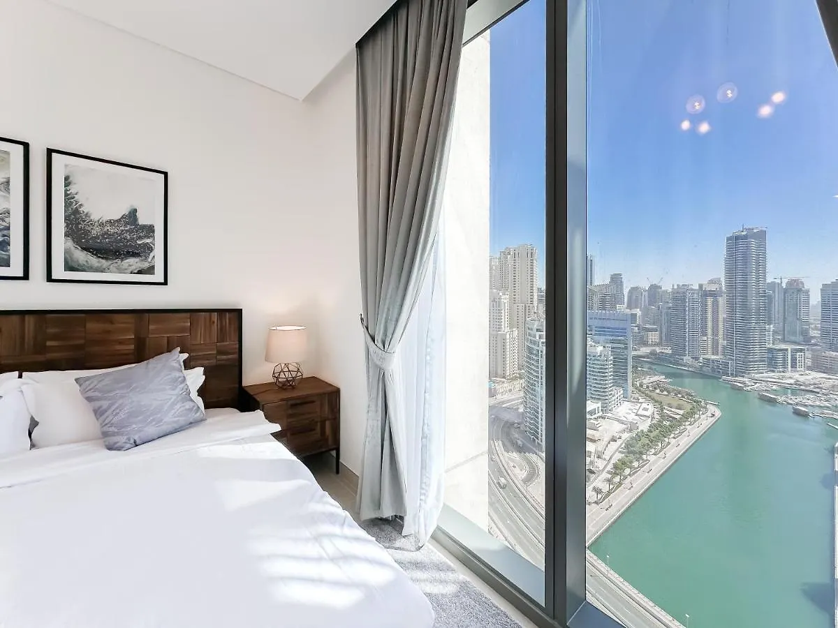 Luton Vacation Homes - Sea And Eye Dubai View & Luxury 3Br , 5242 Tower - , Dubai Marina - 28Ab02 Apartment